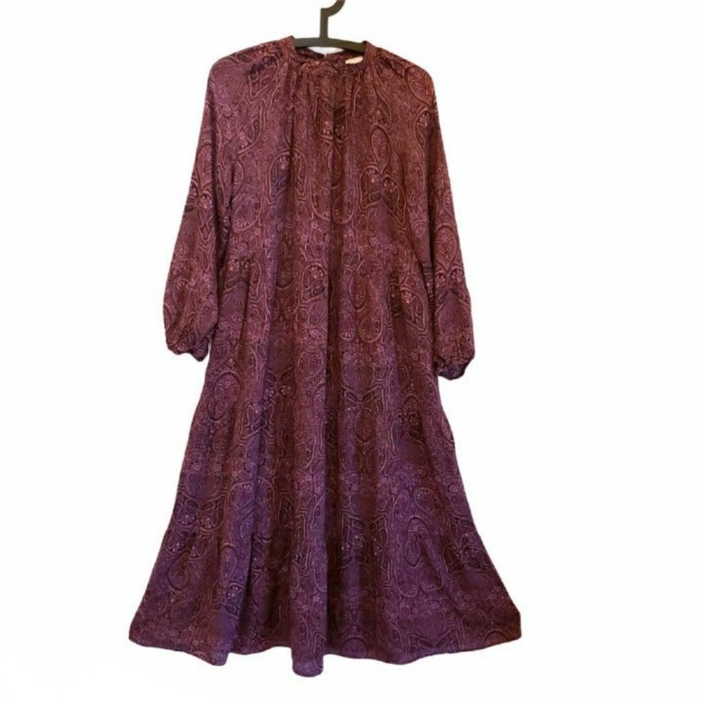 Long Sleeve Tiered Dress A New Day - Picture 3 of 9